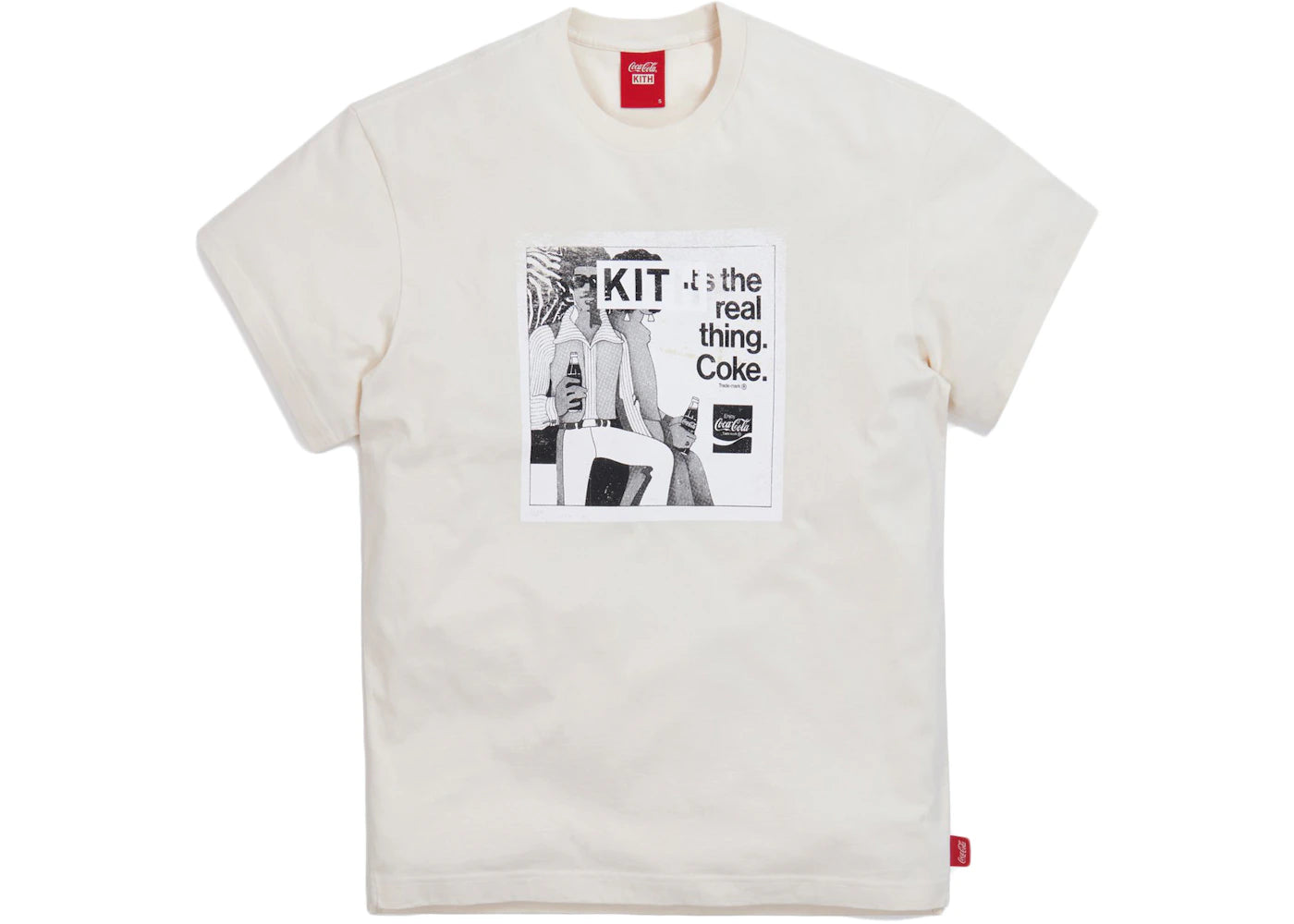 Kith x Coca-Cola 60S Vintage Tee Ivory