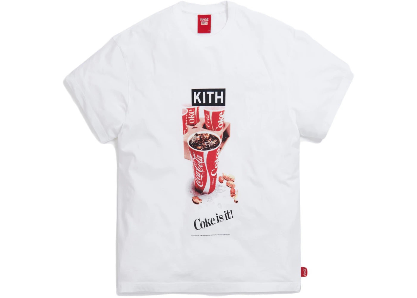 Kith x Coca-Cola Ad Vintage Tee White