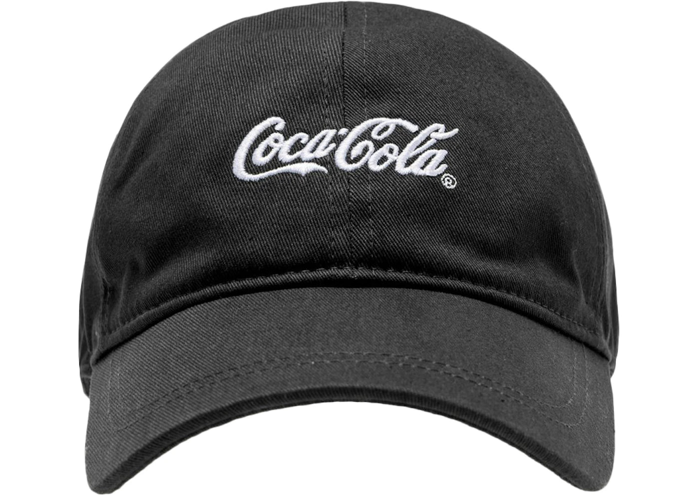 Kith x Coca-Cola Classic Coke Logo Cap Black