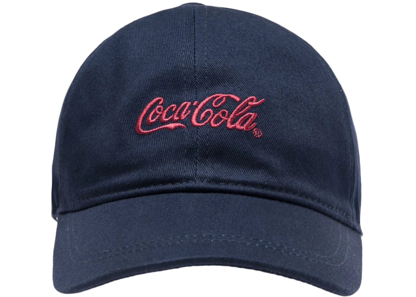 Kith x Coca-Cola Classic Coke Logo Cap Navy