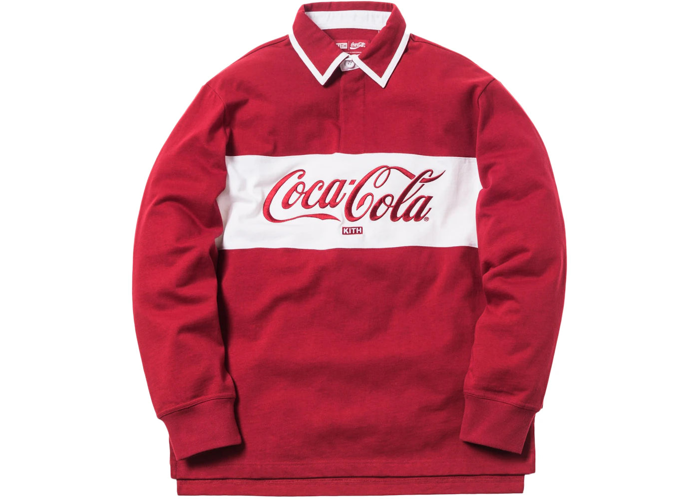 Kith x Coca-Cola Classic Rugby Red