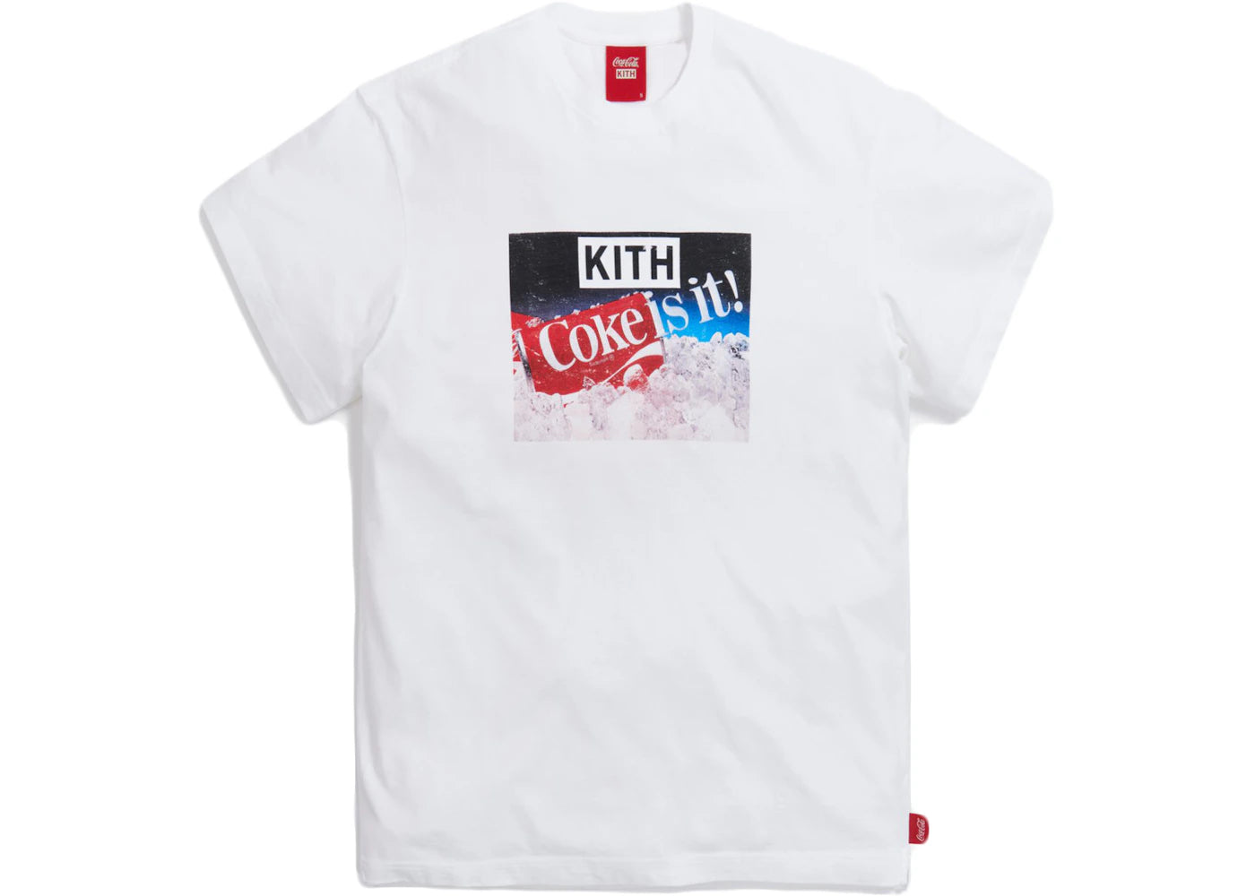 Kith x Coca-Cola Coke Is It Vintage Tee White