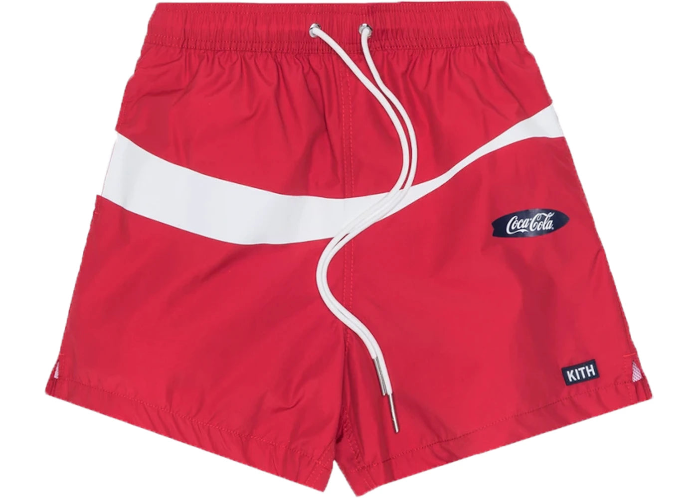 Kith x Coca-Cola Convertible Swim Shorts Red