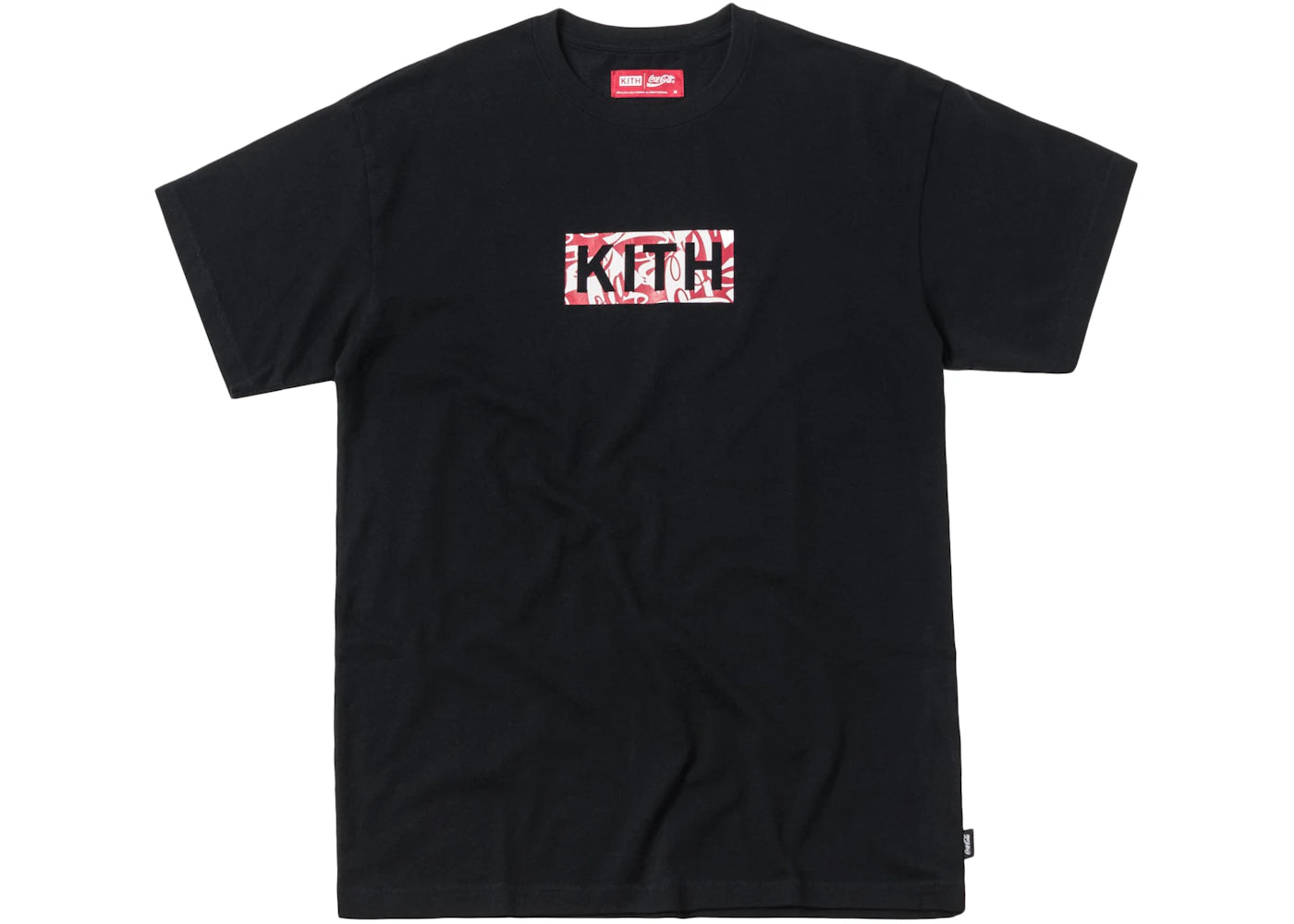 Kith x Coca-Cola Cubed Colors Logo Tee Black