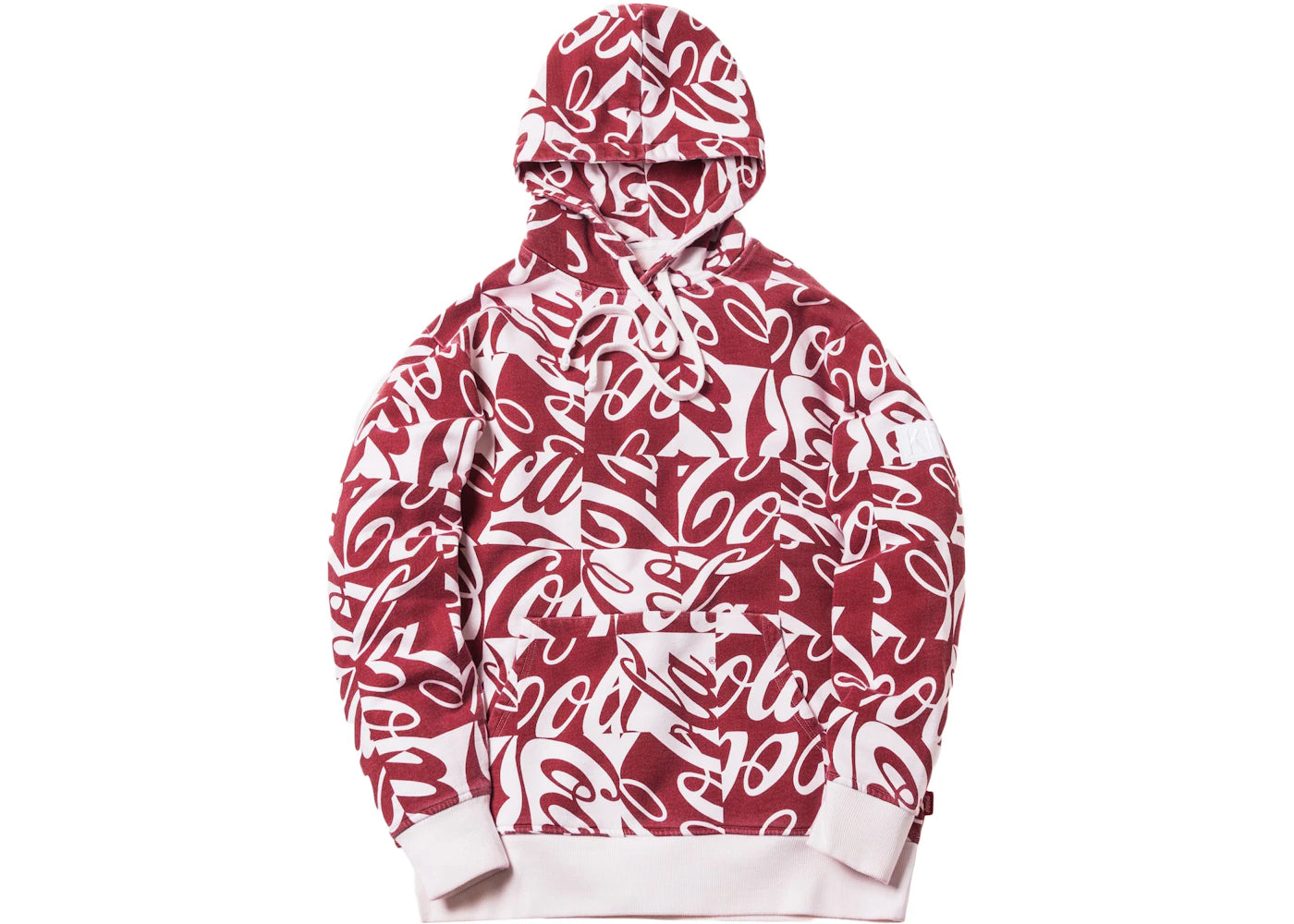 Kith x Coca-Cola Cubed Global Hoodie Red