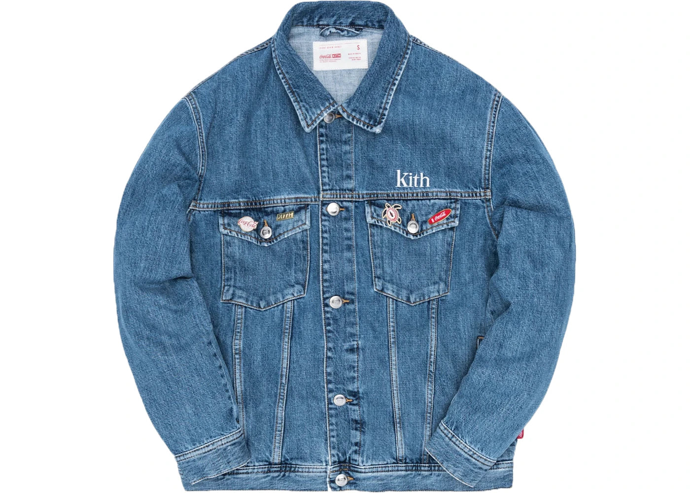 Kith x Coca-Cola Denim Jacket Light Blue