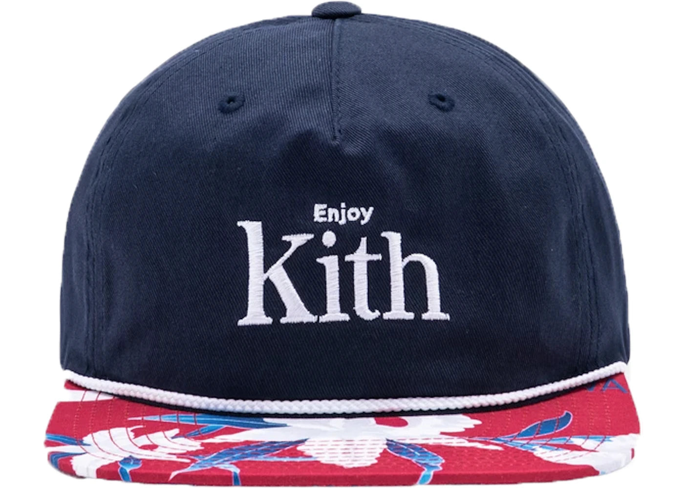 Kith x Coca-Cola Floral Cap Navy/Red