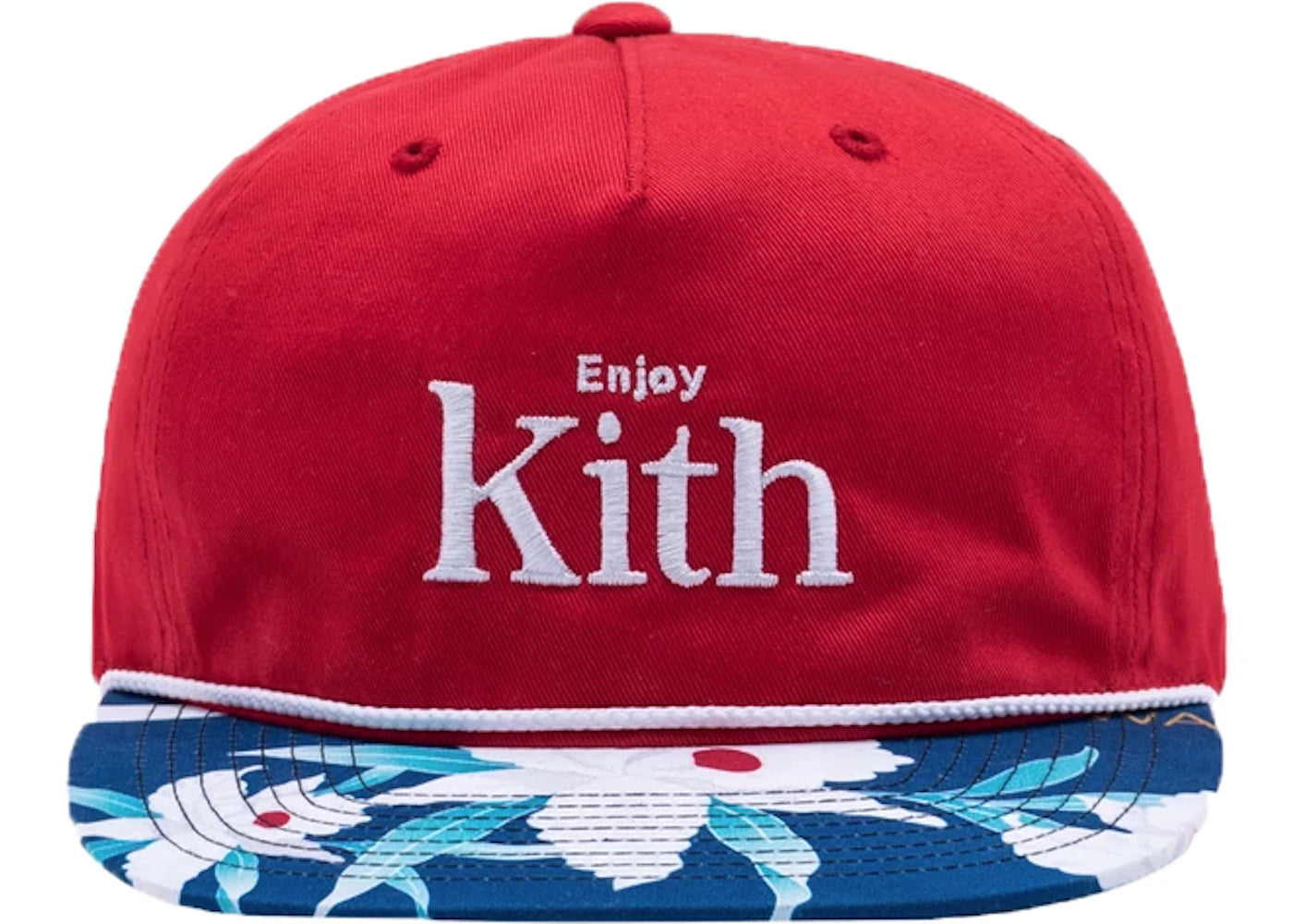 Kith x Coca-Cola Floral Cap Red/Blue