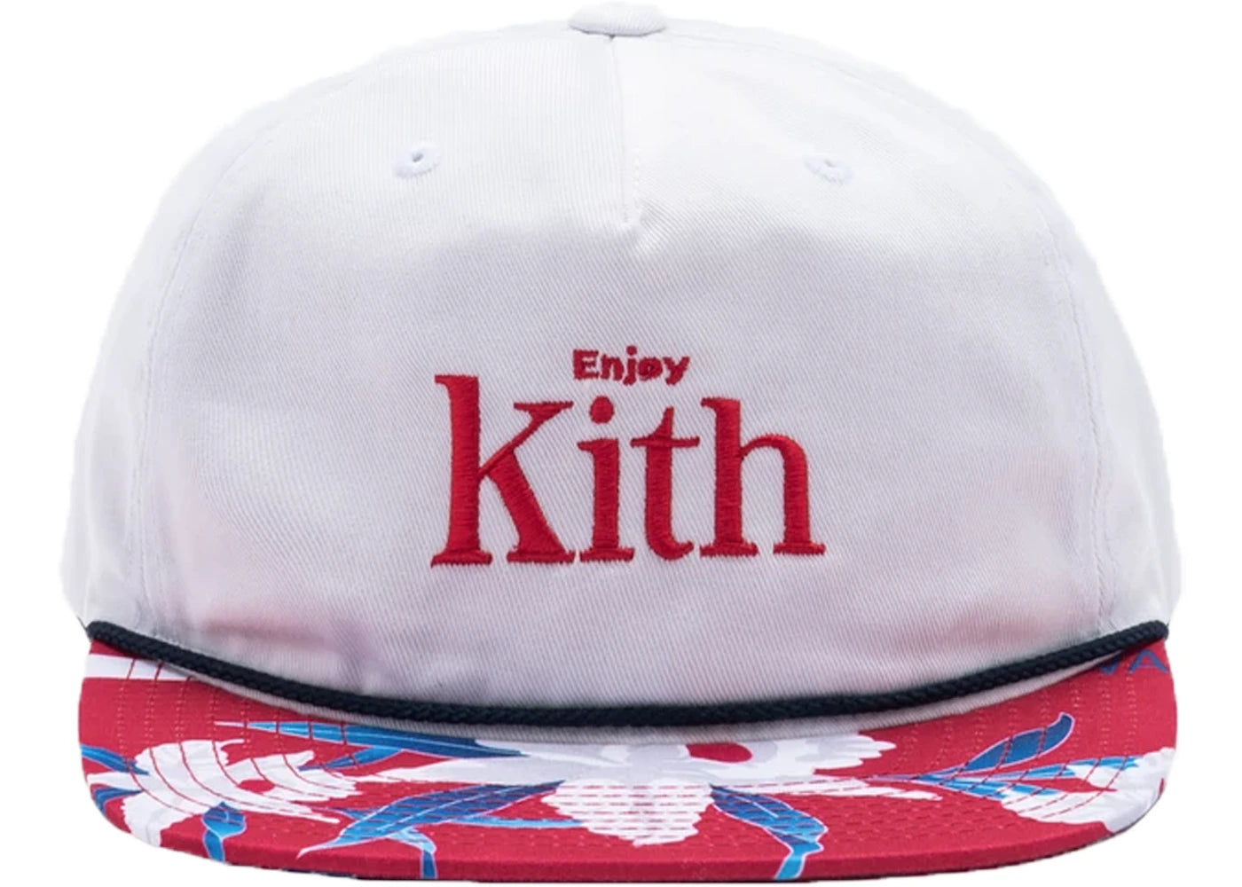 Kith x Coca-Cola Floral Cap White/Red