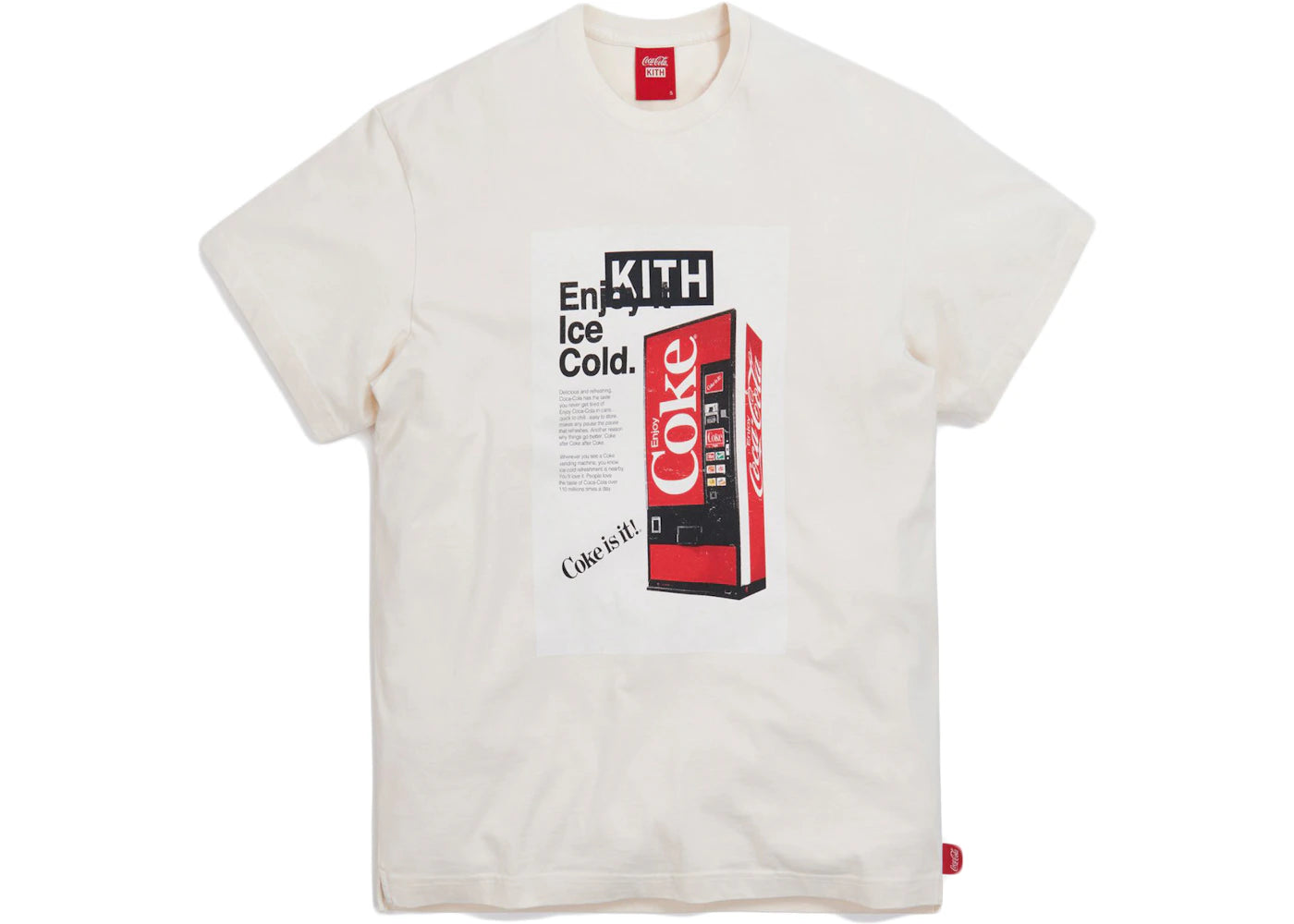 Kith x Coca-Cola Ice Cold Vintage Tee Ivory
