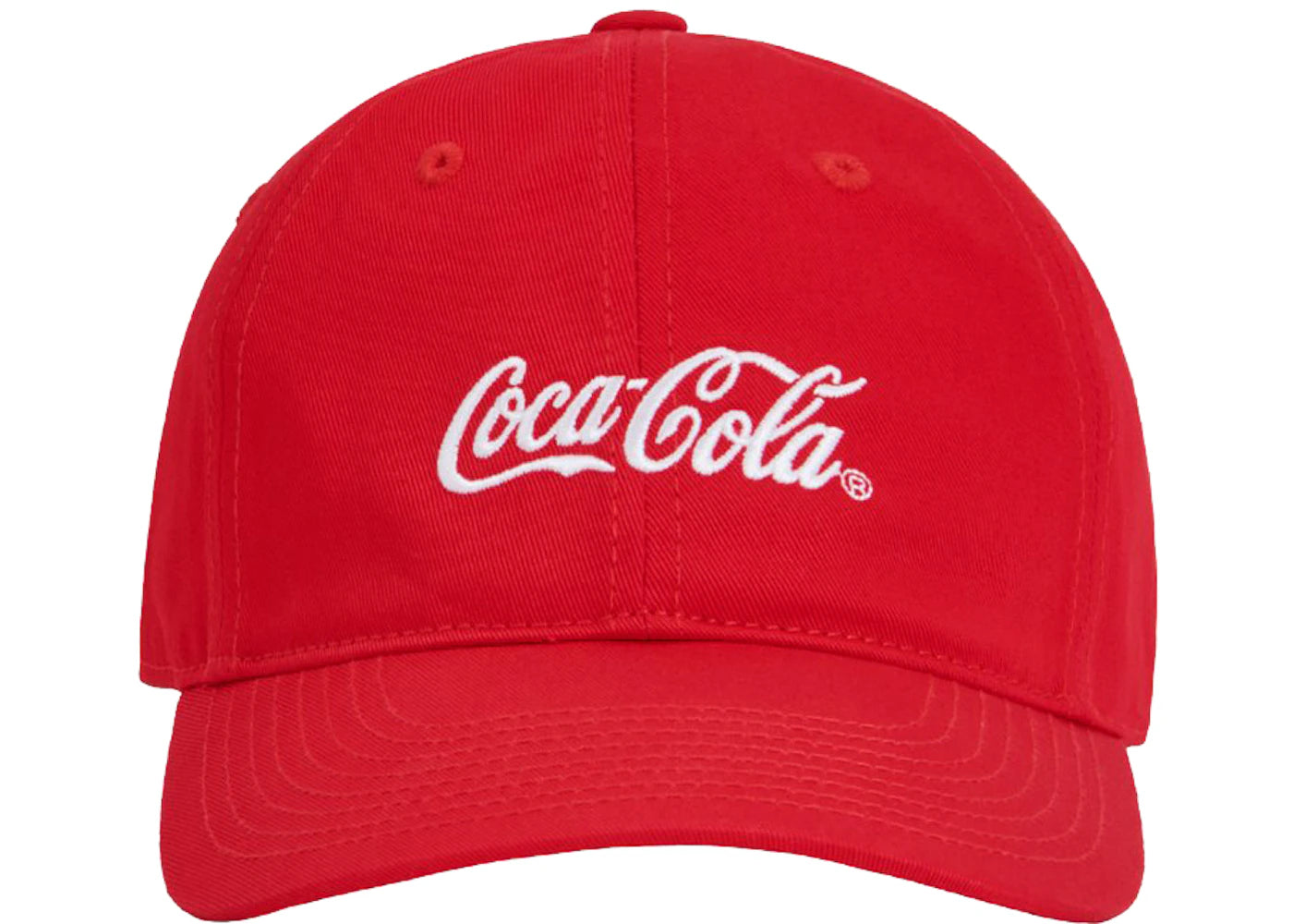 Kith x Coca-Cola Logo Cap Red