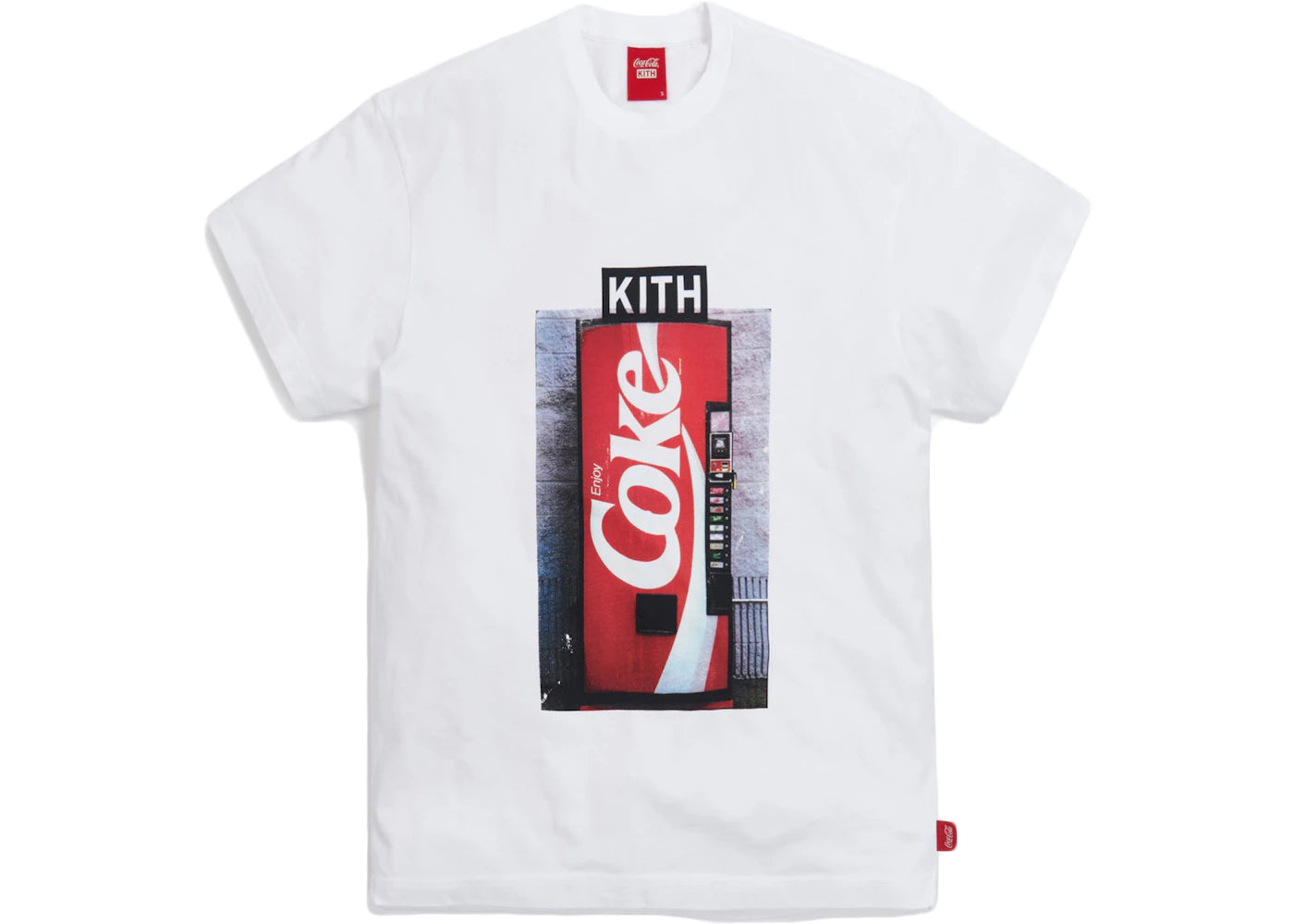 Kith x Coca-Cola Machine Vintage Tee White