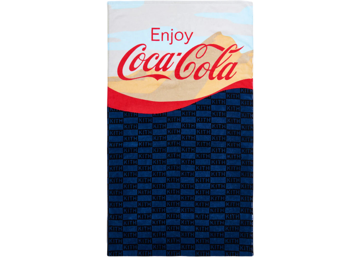 Kith x Coca-Cola Mountain Towel Navy