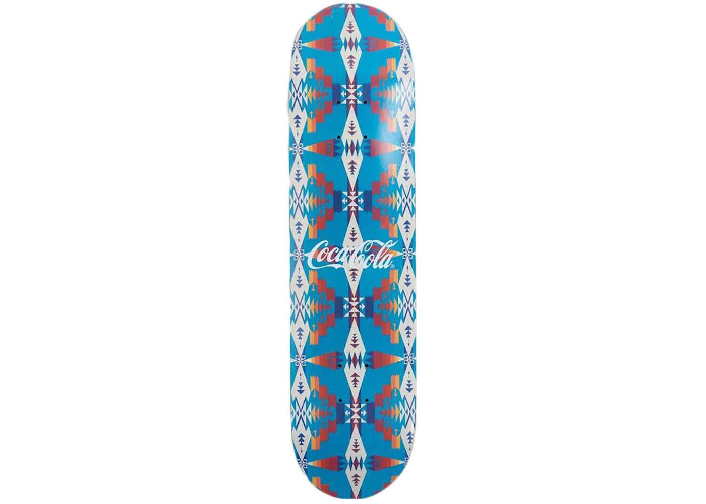 Kith x Coca Cola Pendleton Logo Skateboard Deck Tucson Teal