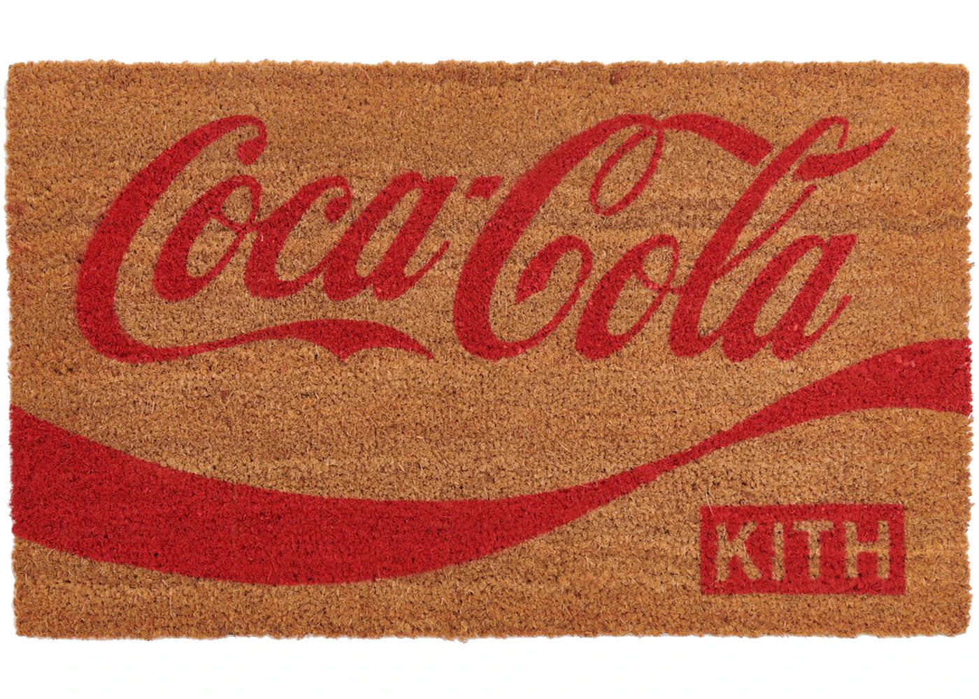 Kith x Coca-Cola Printed Doormat Natural/Multi