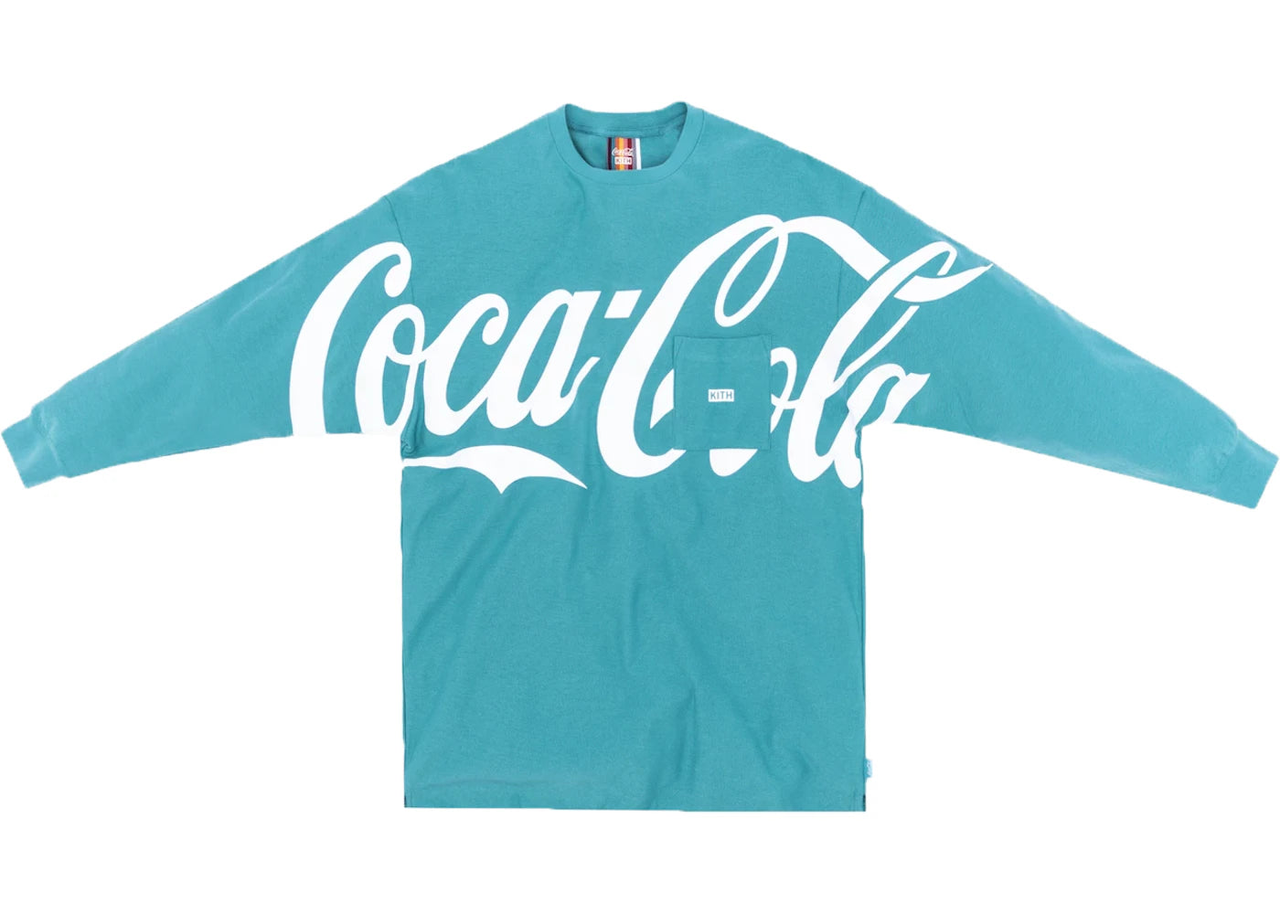 Kith x Coca-Cola Quinn L/S Tee Aqua