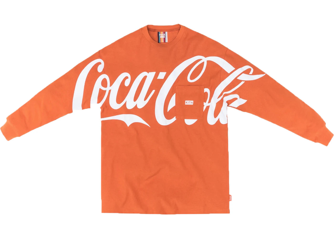 Kith x Coca-Cola Quinn L/S Tee Orange