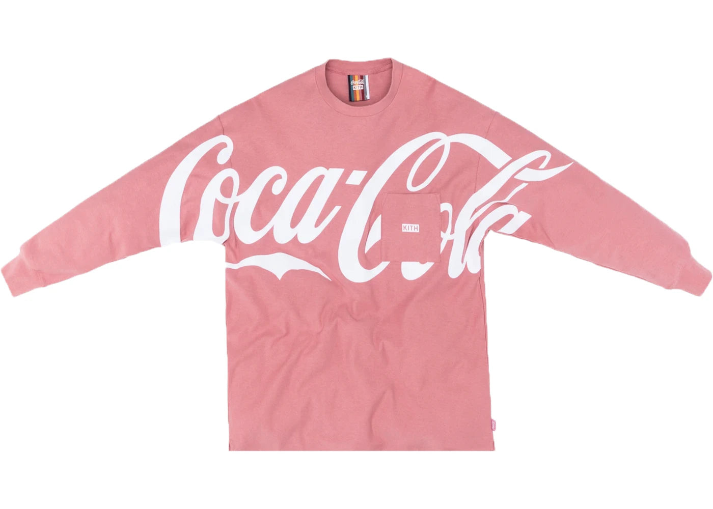 Kith x Coca-Cola Quinn L/S Tee Pink
