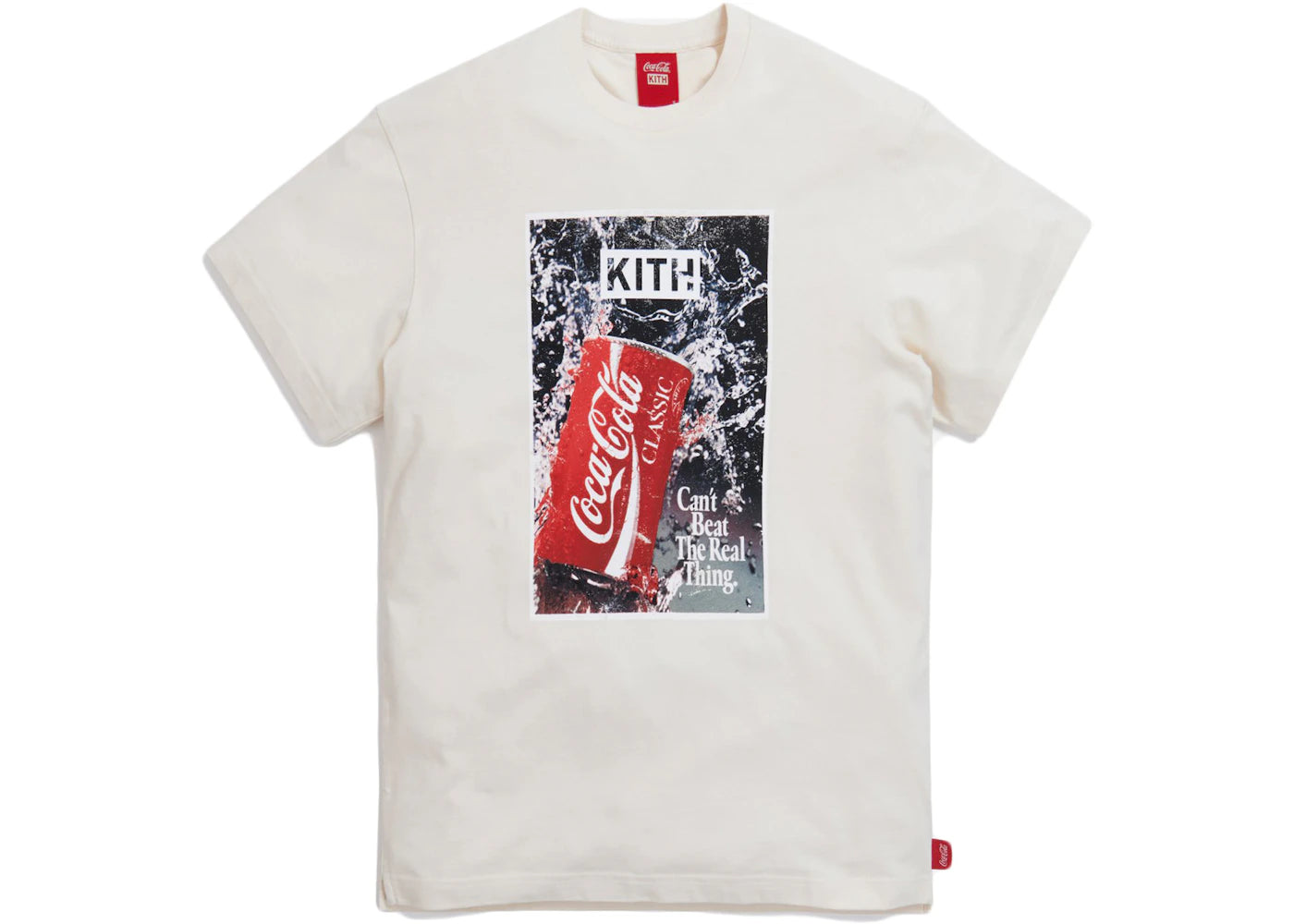Kith x Coca-Cola Splash Vintage Tee Ivory