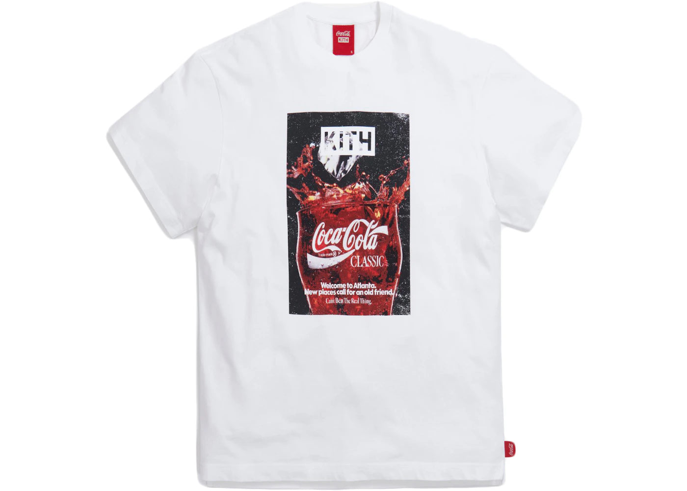 Kith x Coca-Cola Splash Vintage Tee White