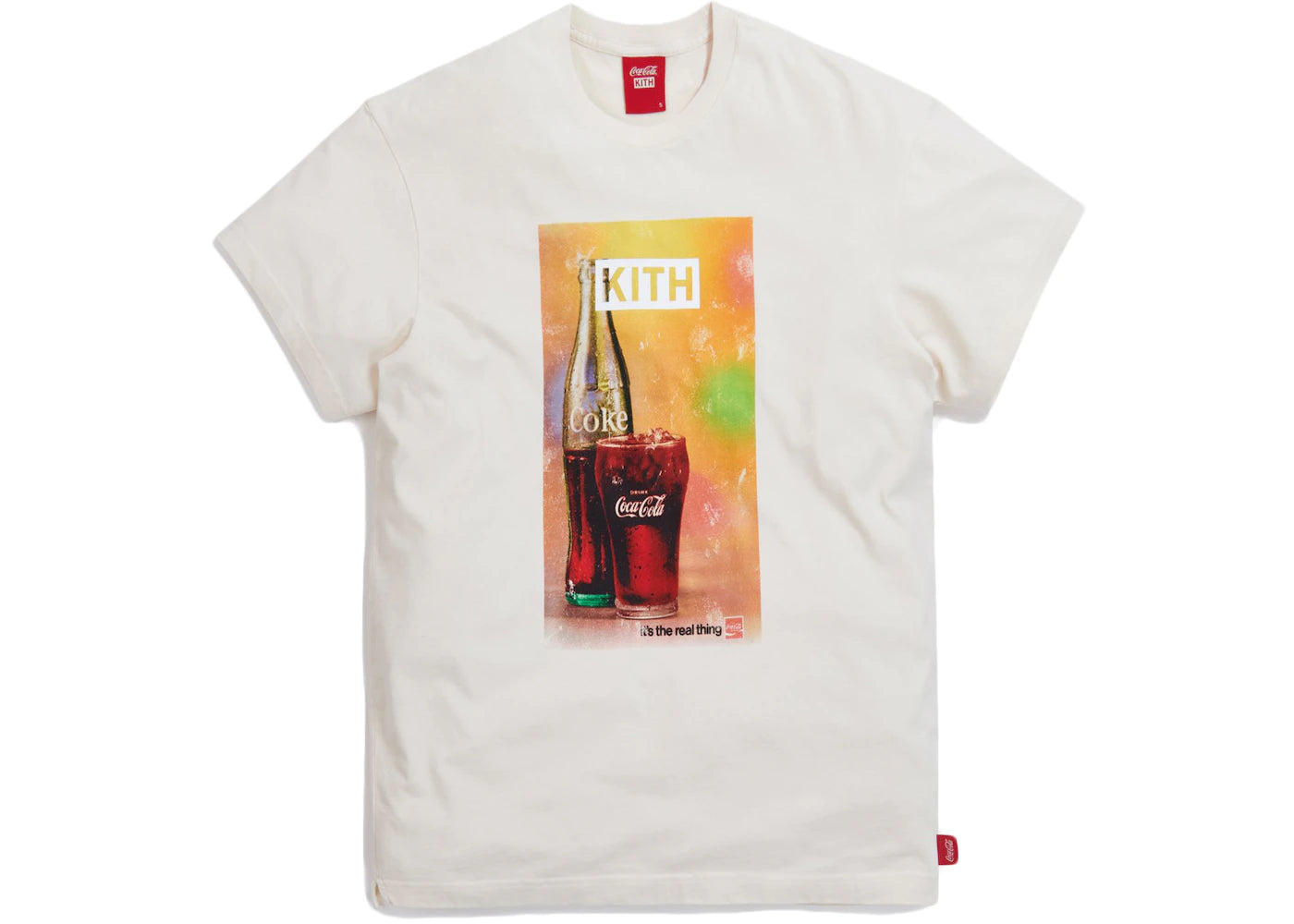 Kith x Coca-Cola Spotlight Vintage Tee Ivory