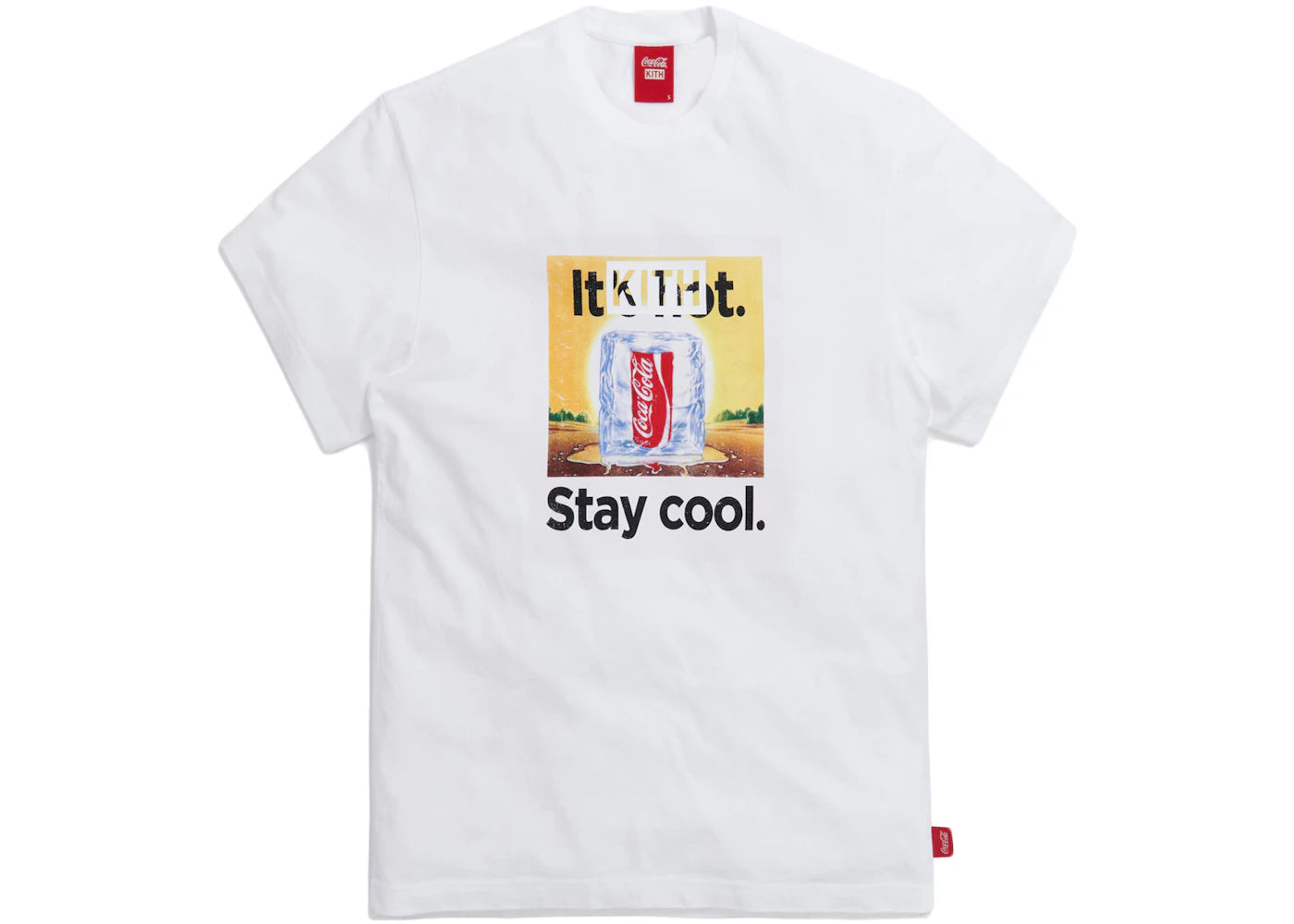 Kith x Coca-Cola Stay Cool Vintage Tee White