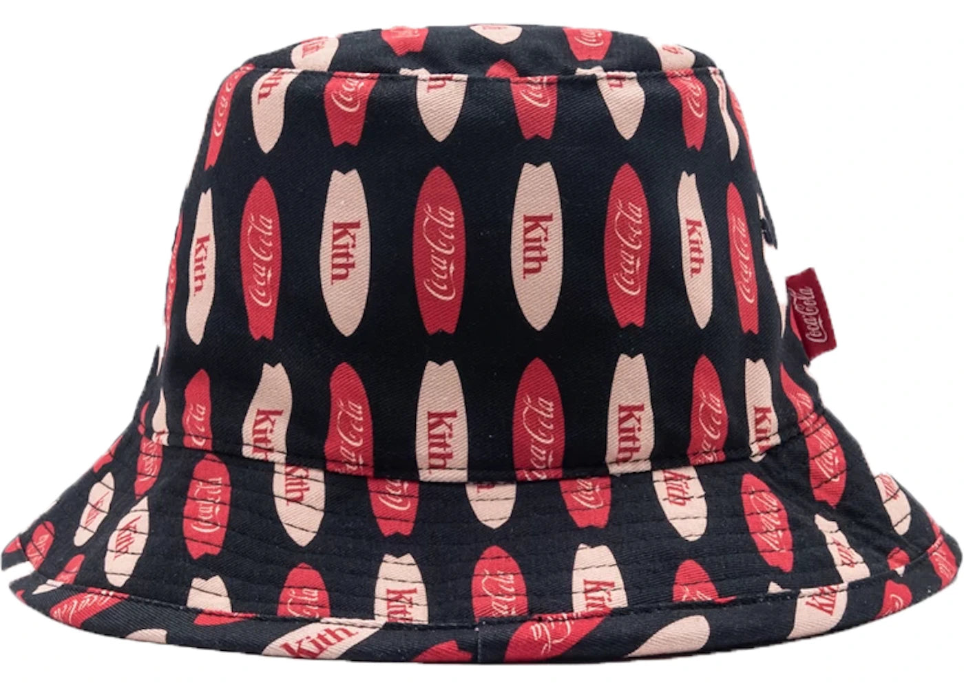 Kith x Coca-Cola Surfboard Bucket Hat Black