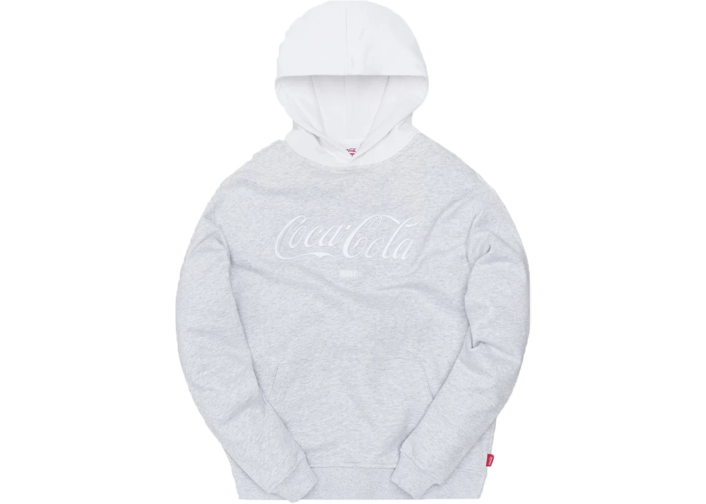 Kith x Coca-Cola Surfboard Williams II Hoodie Light Heather Grey