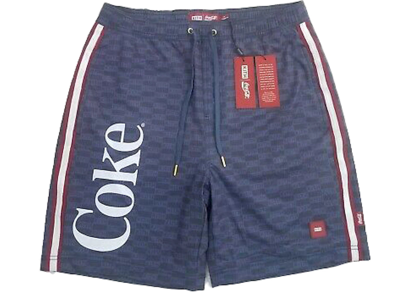 Kith x Coca Cola Tilden Swim Shorts Navy