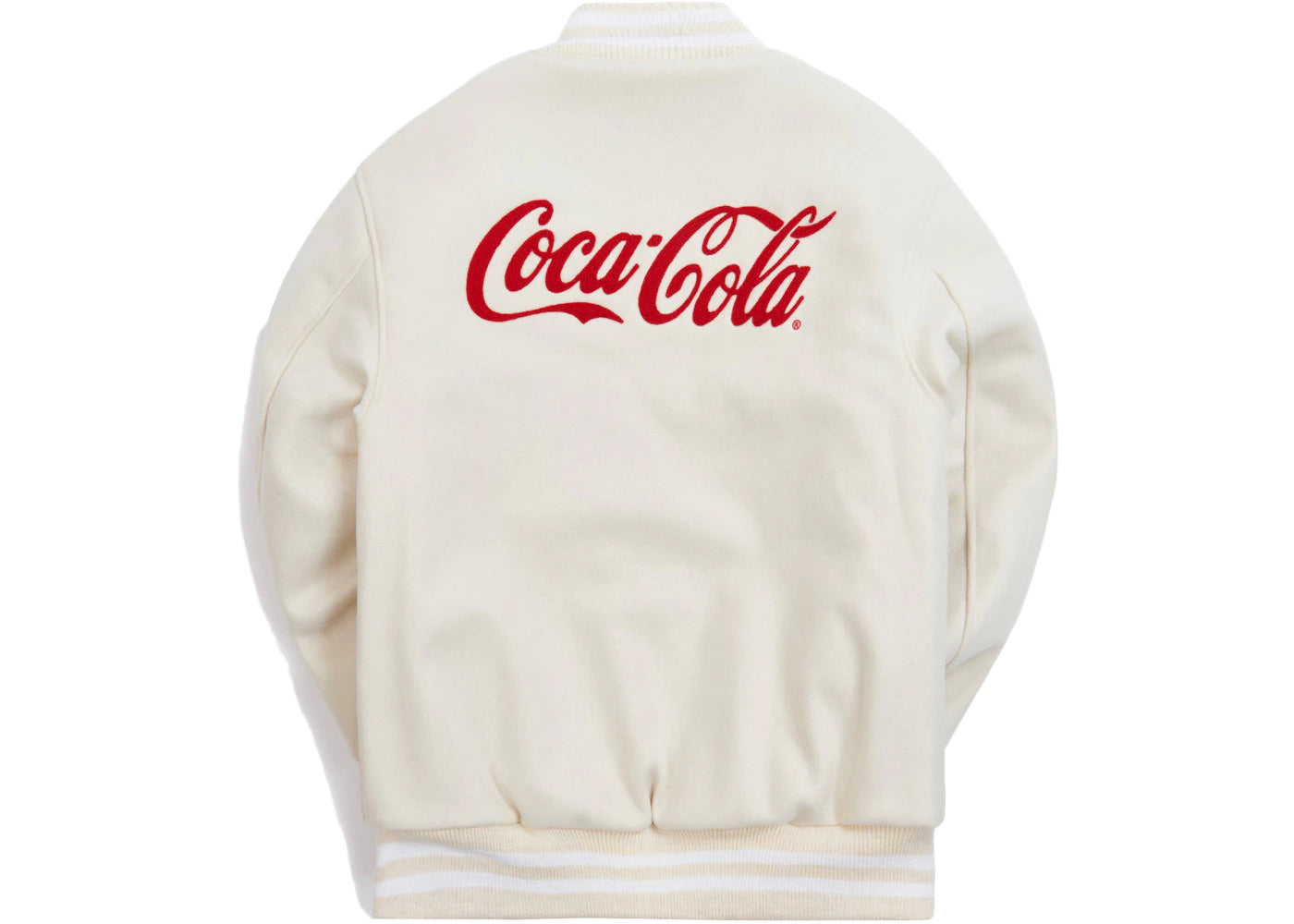 Kith x Coca-Cola x Golden Bear Varsity Bomber Natural