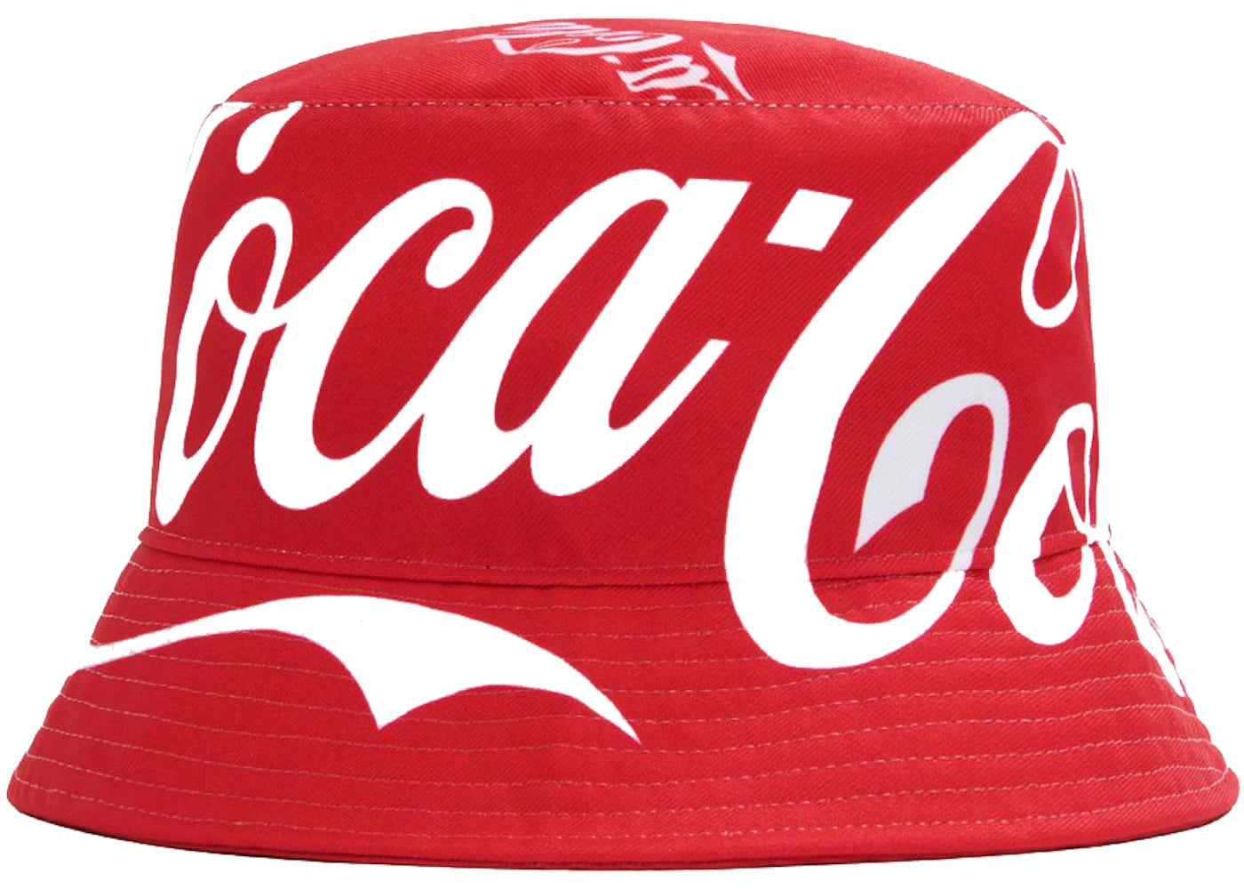 Kith x Coca-Cola x Mitchell & Ness Coke Is It Bucket Hat Red/Multi