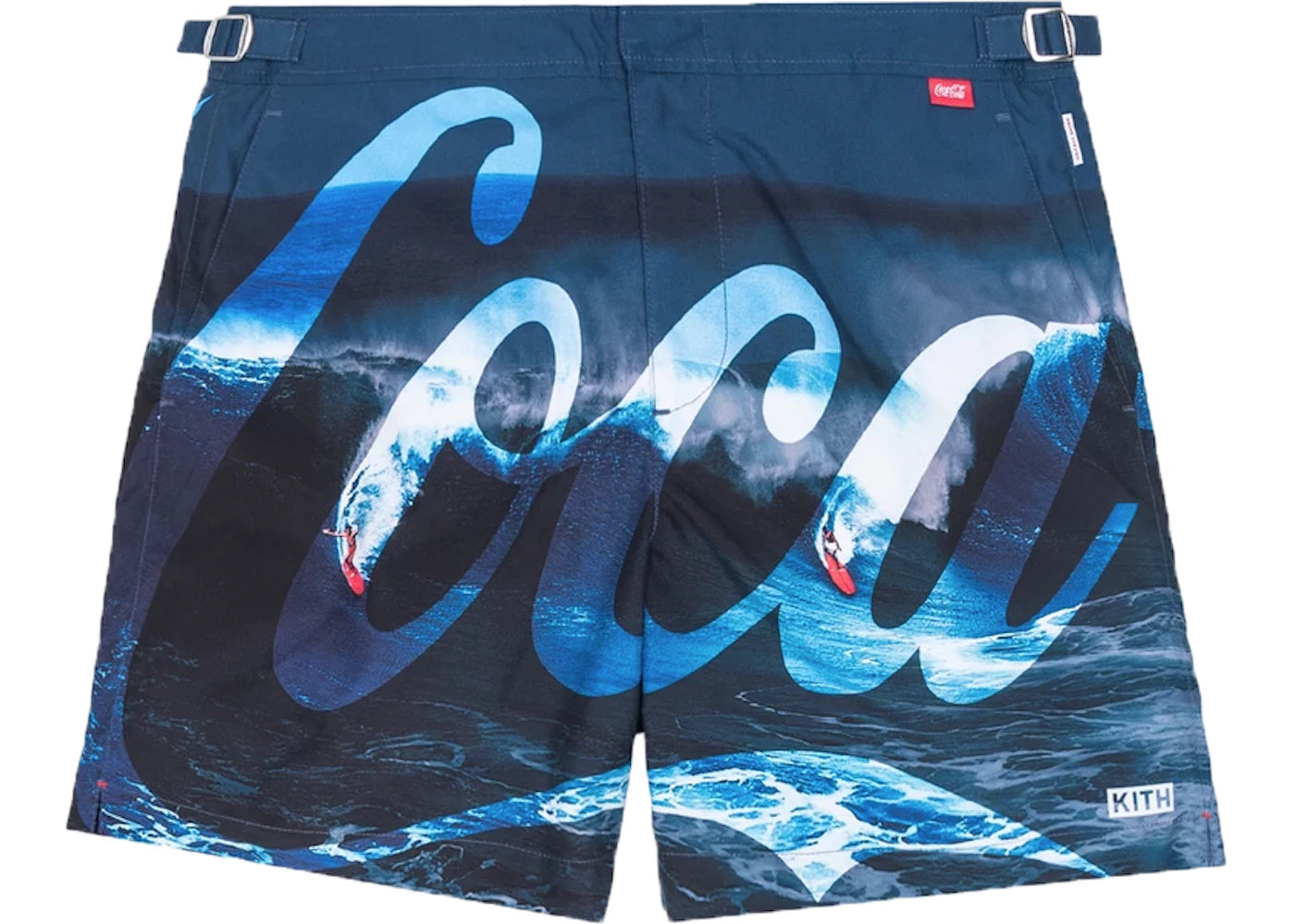 Kith x Coca-Cola x Orelebar Brown Bulldog Swim Trunk Navy