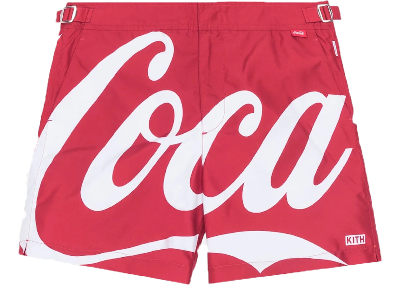 Kith x Coca-Cola x Orelebar Brown Bulldog Swim Trunk Red