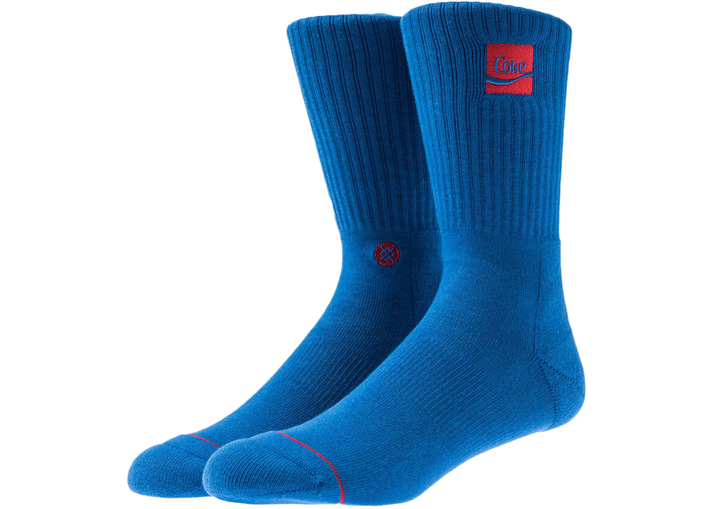 Kith x Coca-Cola x Stance Crew Sock Blue/Red