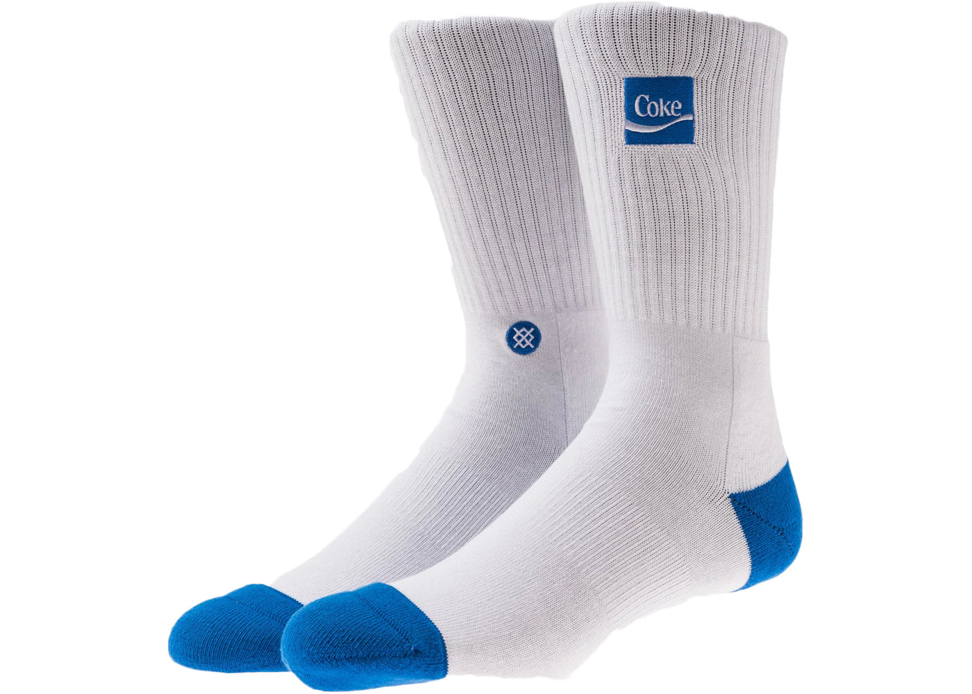 Kith x Coca-Cola x Stance Crew Sock White/Blue
