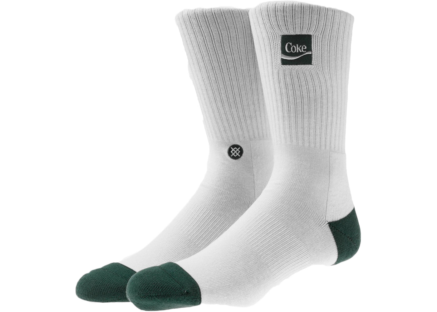 Kith x Coca-Cola x Stance Crew Sock White/Green