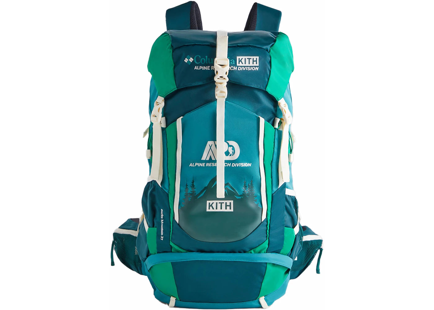 Kith x Columbia 37L Backpack Waterfall