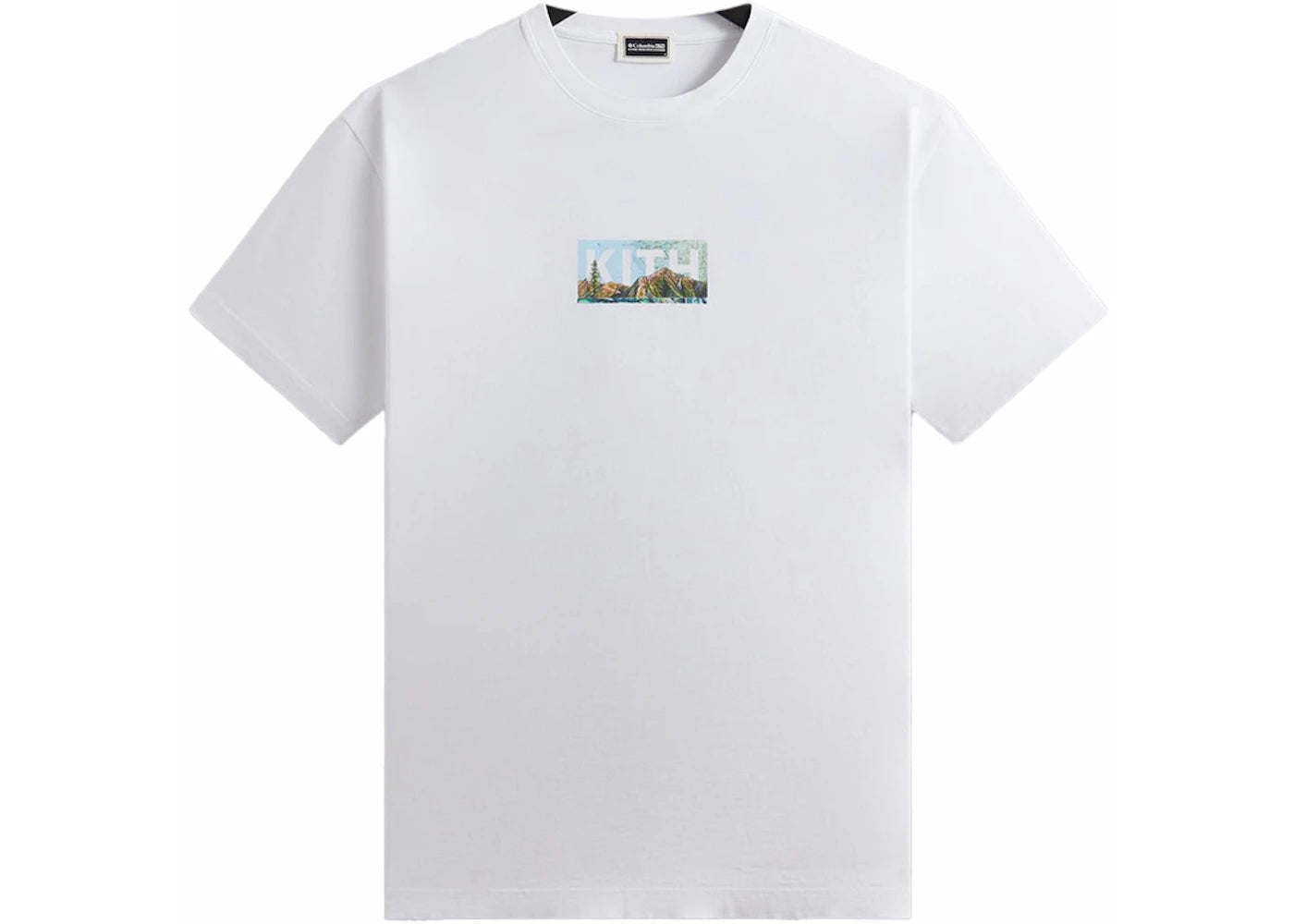 Kith x Columbia Big Sur Classic Logo Tee White