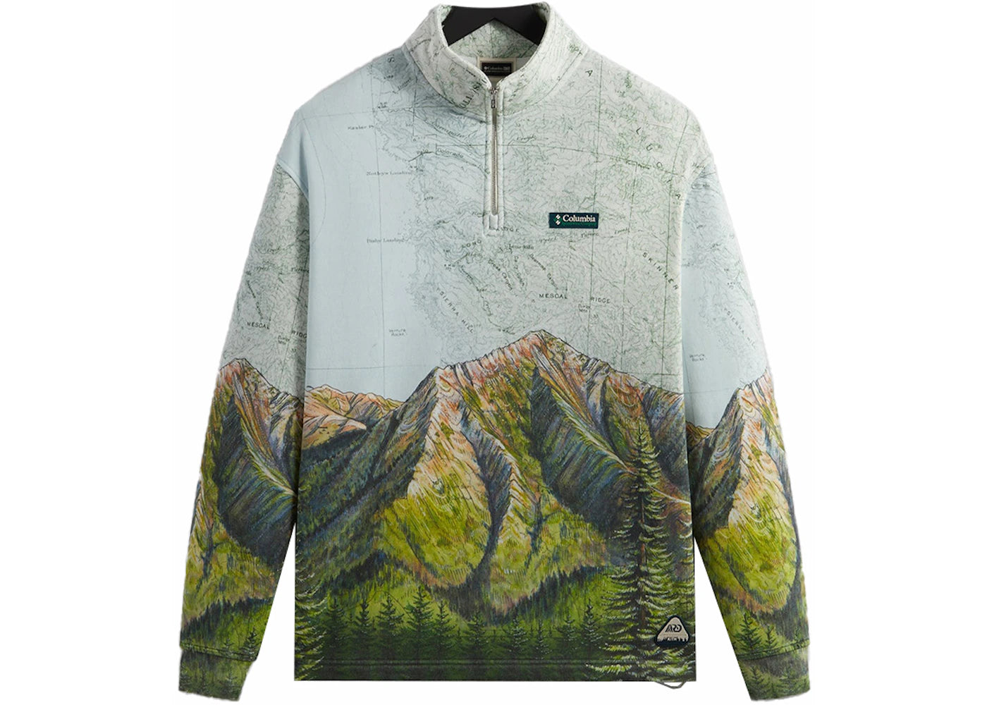 Kith x Columbia Big Sur Quarter Zip Arrival