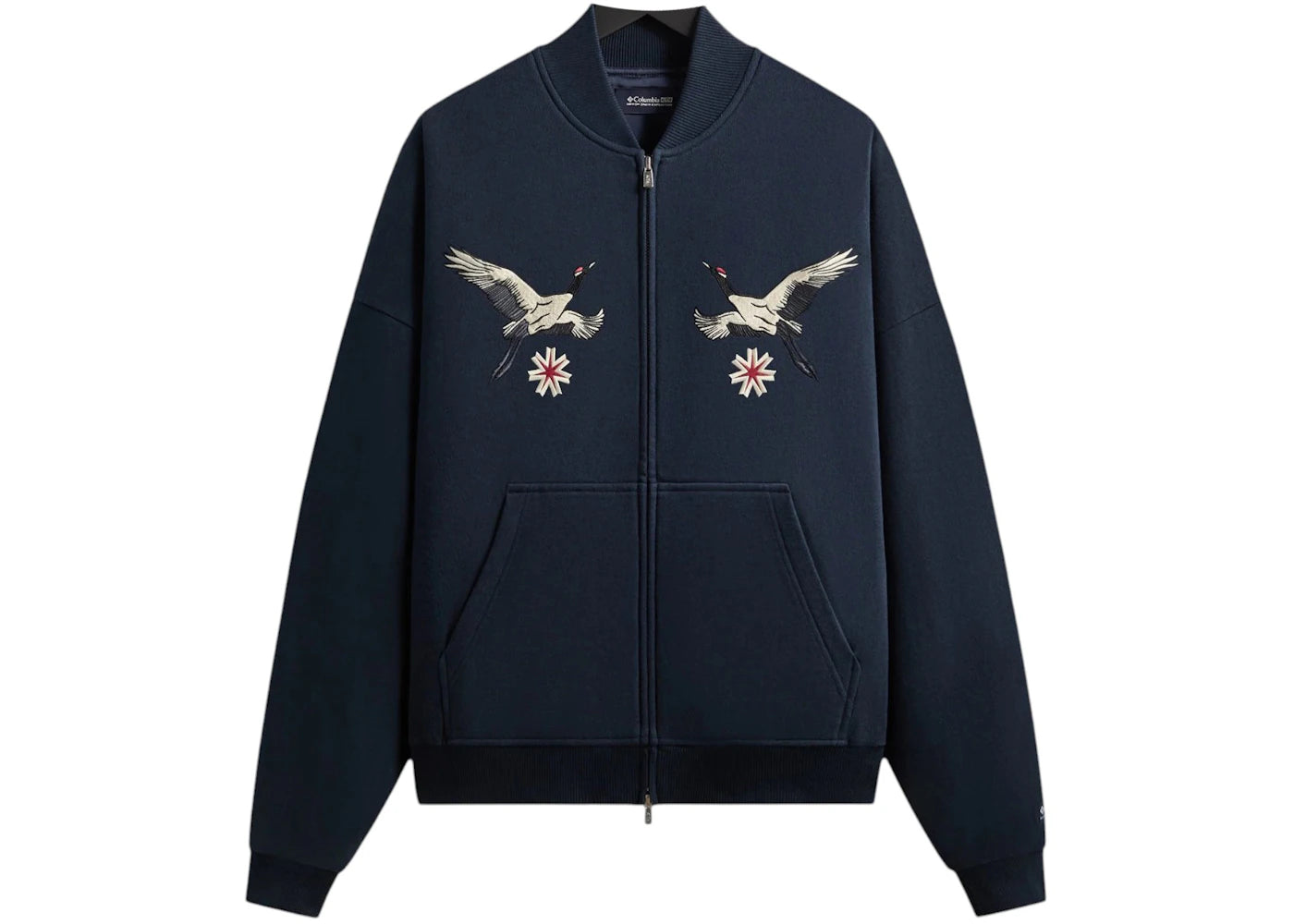 Kith x Columbia Crane Vintage Braxton Zip Up Jacket Nocturnal