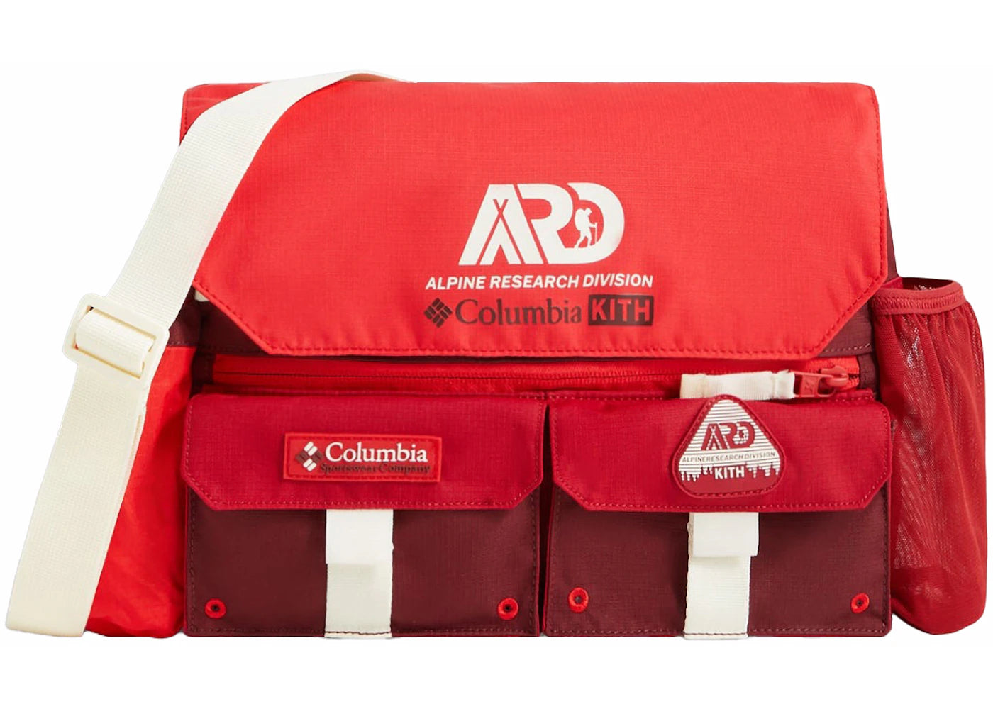 Kith x Columbia Crossbody Bright Red