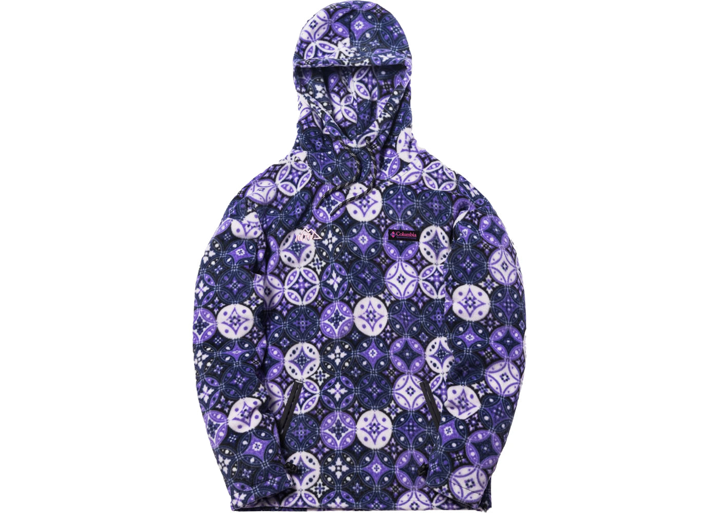 Kith x Columbia Fleece Hoodie Emperor Purple