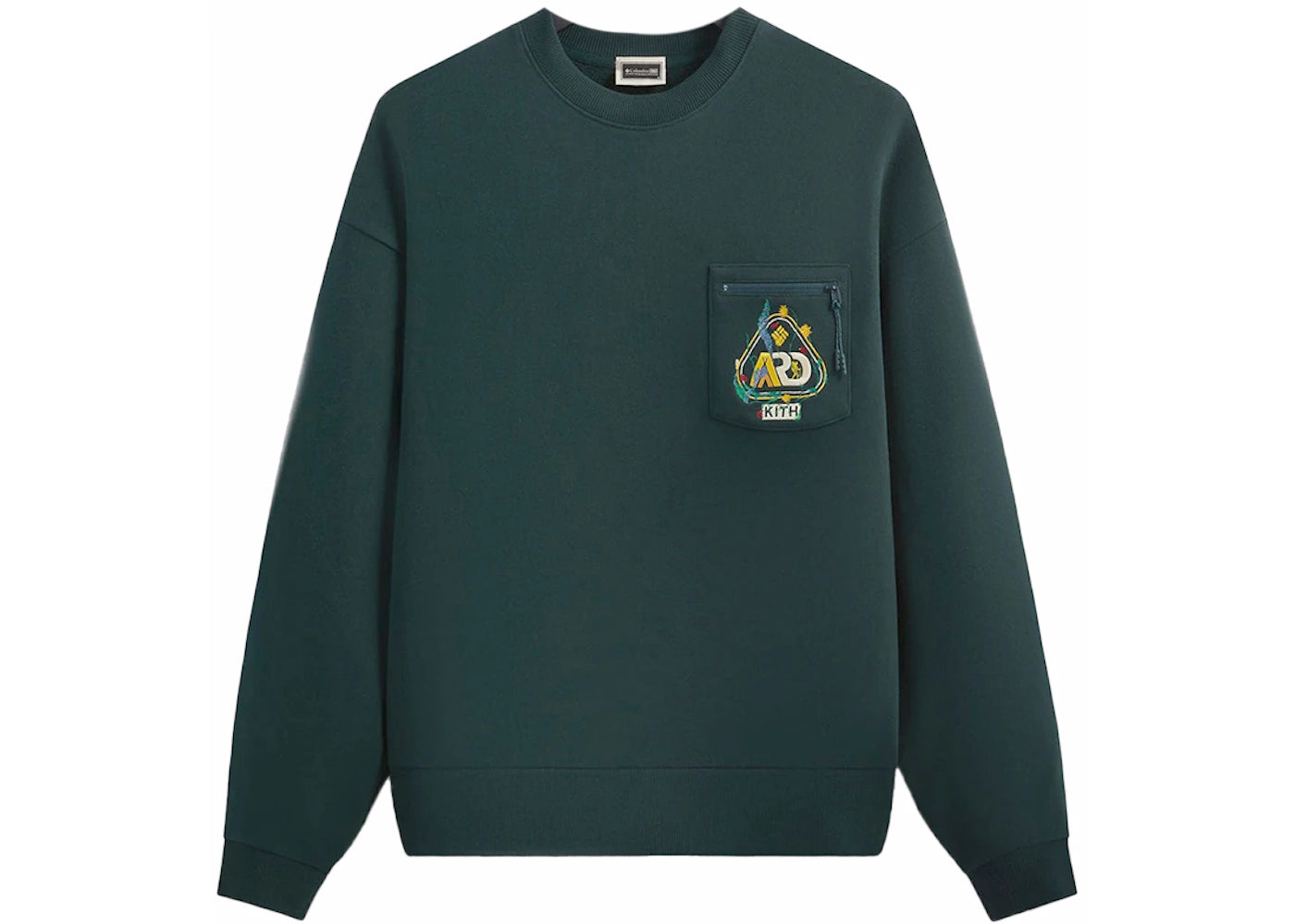 Kith x Columbia Garden Of Life Nelson Crewneck Stadium