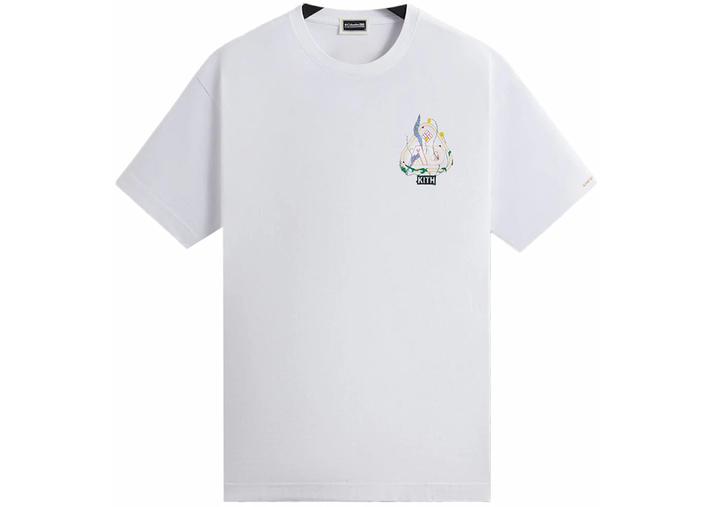 Kith x Columbia Garden Of Life Vintage Tee White