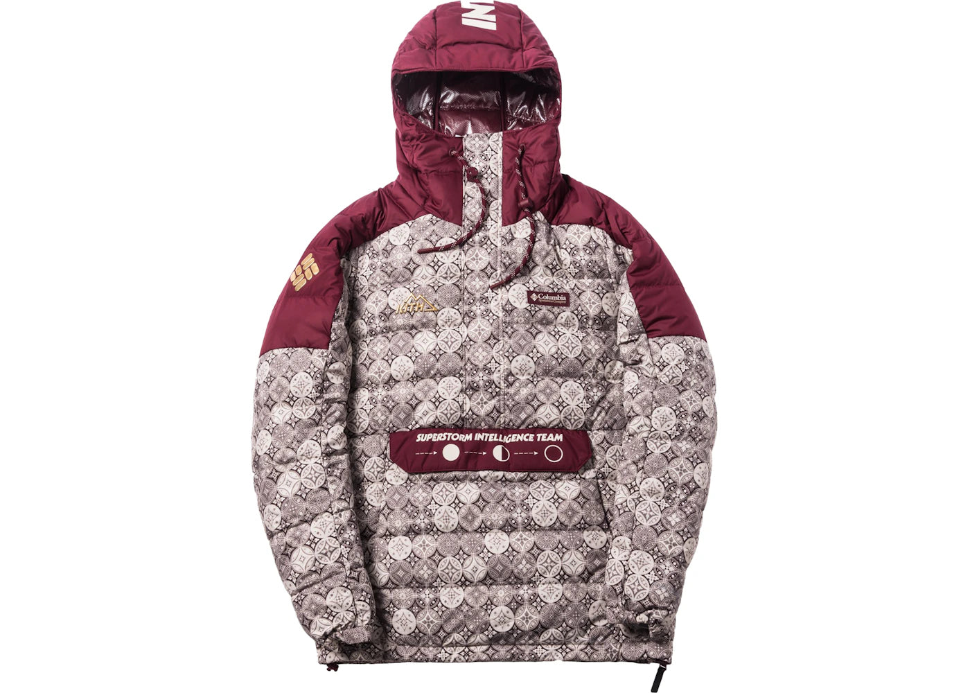 Kith x Columbia Insulated Hoodie Fossil