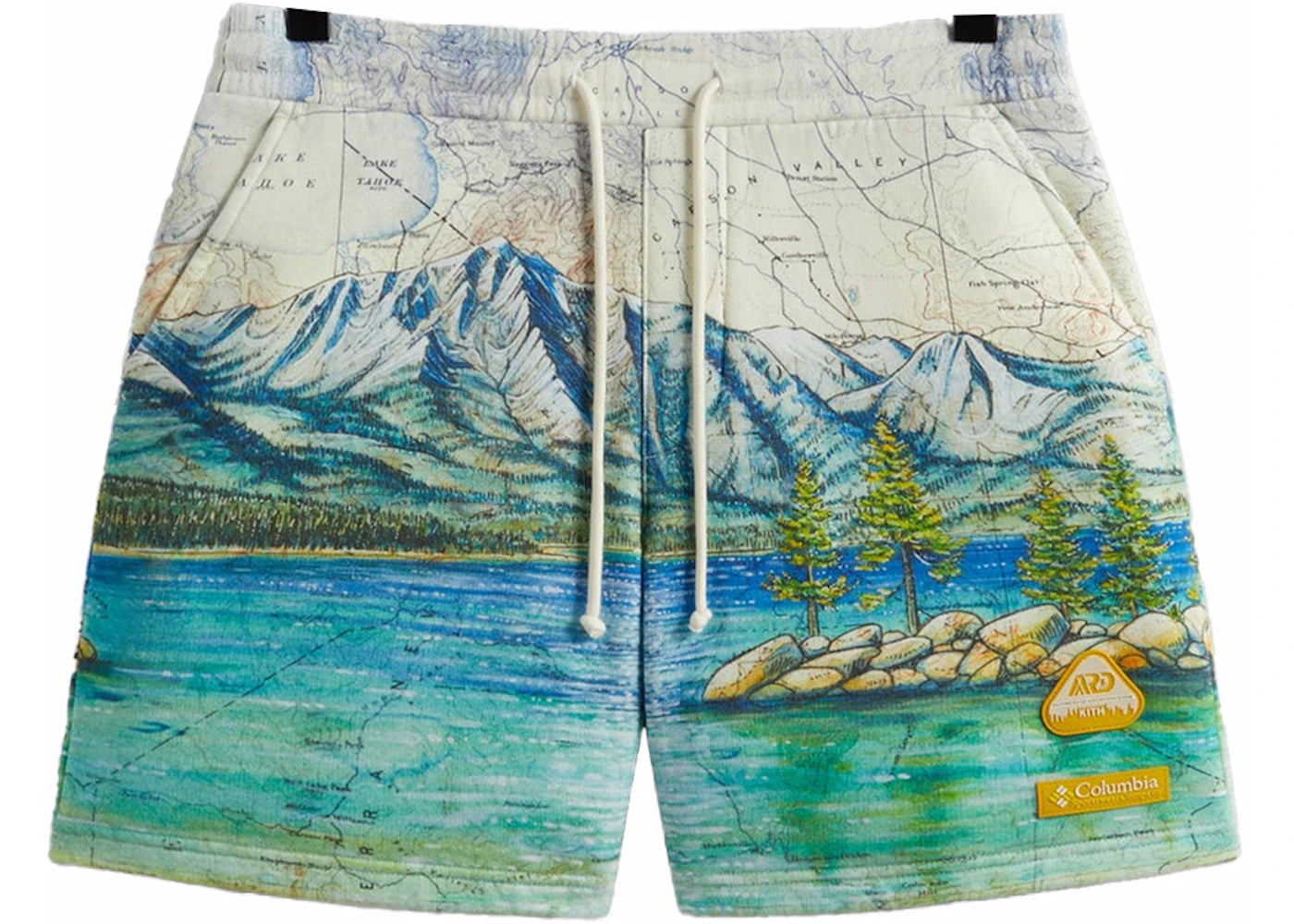 Kith x Columbia Lake Tahoe Fleece Short Chalk