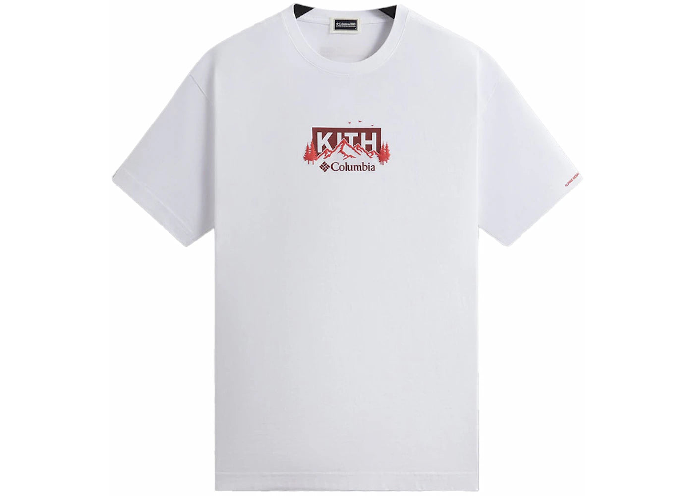 Kith x Columbia Landscape Classic Logo Tee Allure