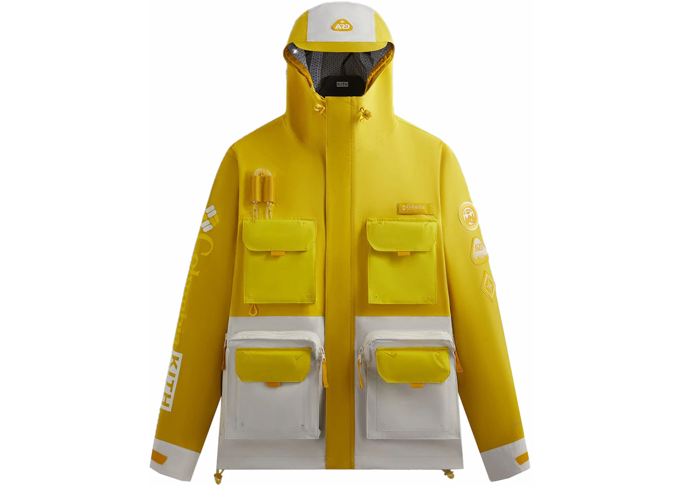 Kith x Columbia Madison Jacket Deep Yellow