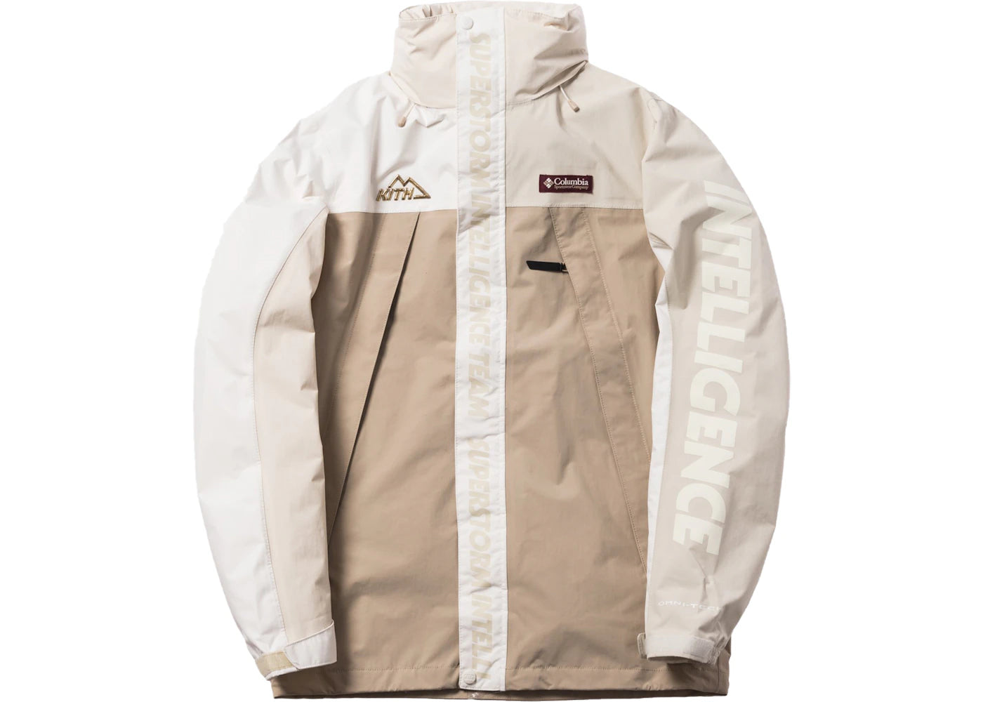 Kith x Columbia OSO Rain Jacket Fossil