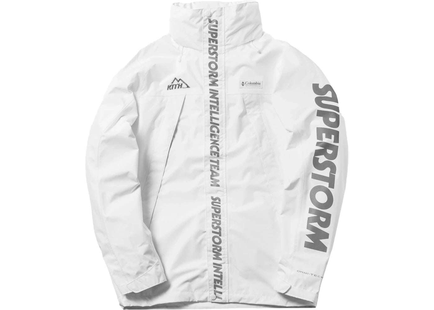 Kith x Columbia OSO Rain Jacket White